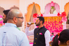 Indian guest enjoying the pre wedding celebrations Indian guest enjoying the pre wedding celebrations