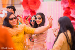 Ravishing Indian guests dancing at the pre wedding celebrations Ravishing Indian guests dancing at the pre wedding celebrations