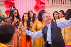 Indian guest dancing to the music Indian guest dancing to the music