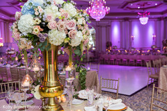 Creative Indian wedding reception table decor. Creative Indian wedding reception table decor.