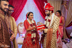 Indian couple during the wedding rituals Indian couple during the wedding rituals