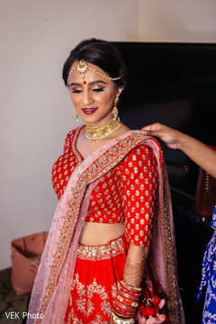 Beautiful maharani as she prepares for the ceremony Beautiful maharani as she prepares for the ceremony