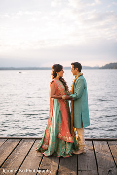 Lovely Indian couple holding hands. Lovely Indian couple holding hands.