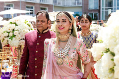 Maharani entrance to her wedding ceremony capture. Maharani entrance to her wedding ceremony capture.