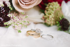 Stunning capture of Indian wedding rings. Stunning capture of Indian wedding rings.