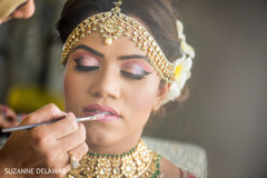 Maharani being dolled up Maharani being dolled up