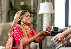 Lovely indian bride getting ready moments Lovely indian bride getting ready moments
