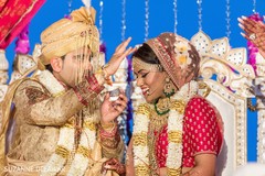 See this romantic bride and groom portrait See this romantic bride and groom portrait