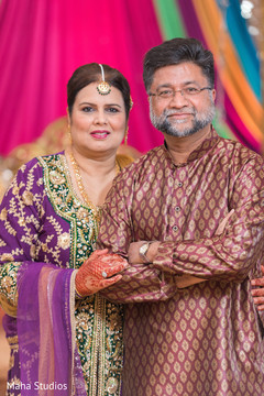 Beautiful portrait of proud parents before the ceremony Beautiful portrait of proud parents before the ceremony