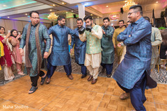 Fun entrance from Indian groom to the ceremonies Fun entrance from Indian groom to the ceremonies