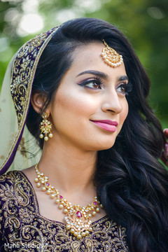 Close up capture of the stunning maharani outdoors Close up capture of the stunning maharani outdoors