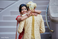 Heartwarming indian newlyweds first look Heartwarming indian newlyweds first look