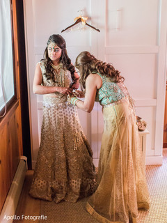 Indian bride's wedding lengha Indian bride's wedding lengha