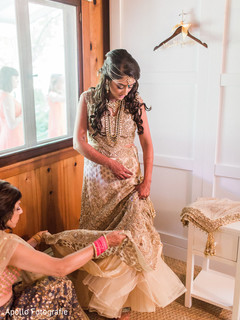 Indian bride's treasured moments Indian bride's treasured moments