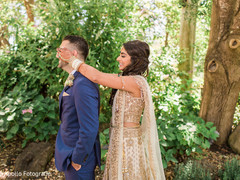 Maharani surprising the raja prior to the ceremony Maharani surprising the raja prior to the ceremony