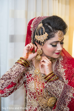 Dazzling indian bride earrings Dazzling indian bride earrings