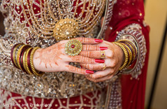 Impressive indian bride's bangles and ring Impressive indian bride's bangles and ring