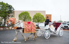 Indian groom ready to start baraat Indian groom ready to start baraat