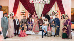 Indian wedding family portrait Indian wedding family portrait