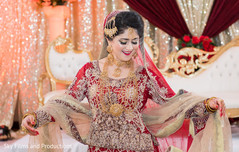 Indian bride dancing Indian bride dancing