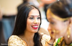 Special guest assisting the maharani with the makeup Special guest assisting the maharani with the makeup