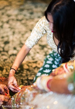 Maharani and special guest as they prepare Maharani and special guest as they prepare
