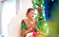Maharani's spiritual moment at the rituals Maharani's spiritual moment at the rituals