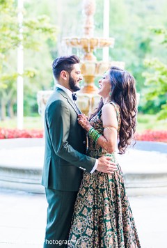 Insanely beautiful Indian bride and groom's photo session. Insanely beautiful Indian bride and groom's photo session.