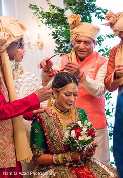 Moment of the Indian wedding rituals Moment of the Indian wedding rituals