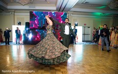 Lovely capture of raja and maharani dancing at the venue Lovely capture of raja and maharani dancing at the venue