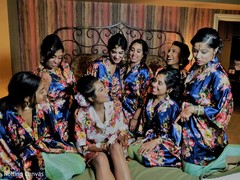 Bridesmaids and maharani getting ready Bridesmaids and maharani getting ready