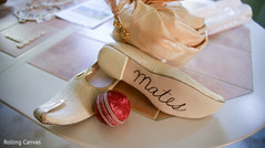 Detail of shoes to be used by raja Detail of shoes to be used by raja