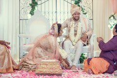 Moment of the Indian wedding ceremony rituals Moment of the Indian wedding ceremony rituals