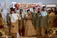 Beautiful maharani making her grand entrance Beautiful maharani making her grand entrance