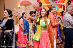 Indian bride sangeet dance capture. Indian bride sangeet dance capture.
