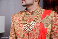 Indian grooms ceremony Grooms mala. Indian grooms ceremony Grooms mala.