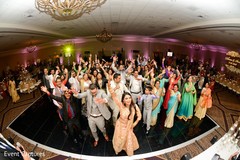 Gleeful indian wedding reception dance performance Gleeful indian wedding reception dance performance