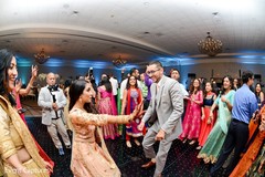 Charming Indian couple rocking the dance floor. Charming Indian couple rocking the dance floor.