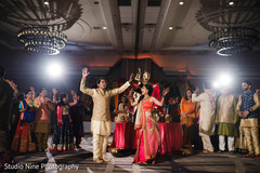Indian lovebirds having their sangeet dance. Indian lovebirds having their sangeet dance.