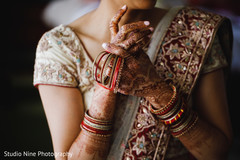 Lovely Indian bride with her mehndi art capture. Lovely Indian bride with her mehndi art capture.