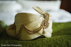Indian groom's elegant turban. Indian groom's elegant turban.