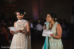 Indian wedding reception speech moment capture. Indian wedding reception speech moment capture.
