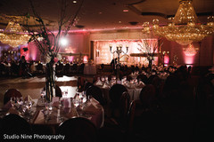 Amazing Indian wedding reception table setup. Amazing Indian wedding reception table setup.