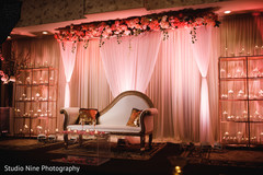 Indian wedding reception stage decor. Indian wedding reception stage decor.