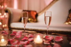 Indian wedding reception glassware capture. Indian wedding reception glassware capture.