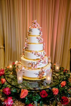 Indian wedding cake ready for the guests Indian wedding cake ready for the guests