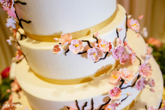 Close up details of the wedding cake Close up details of the wedding cake