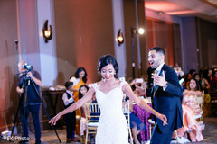Maharani with wedding gown dancing with raja Maharani with wedding gown dancing with raja