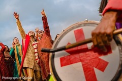 Indian groom during baraat celebration capture. Indian groom during baraat celebration capture.