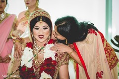 Maharani during the Indian wedding ceremony Maharani during the Indian wedding ceremony